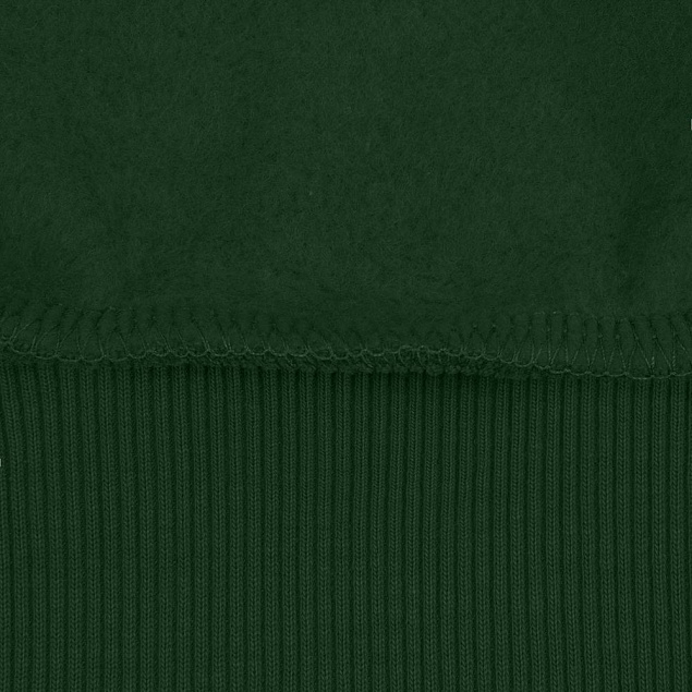 Толстовка с капюшоном Unit Kirenga Heavy, темно-зеленая с логотипом в Балашихе заказать по выгодной цене в кибермаркете AvroraStore