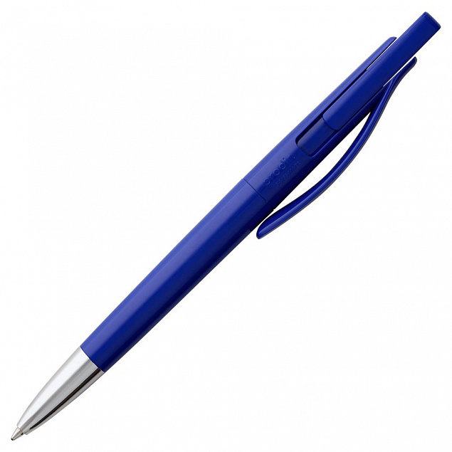 Ручка шариковая Prodir DS2 PPC, синяя с логотипом в Балашихе заказать по выгодной цене в кибермаркете AvroraStore