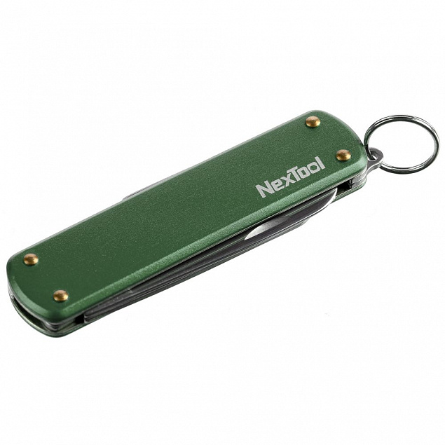 Нож-брелок NexTool Mini, зеленый с логотипом в Балашихе заказать по выгодной цене в кибермаркете AvroraStore