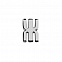 Элемент брелка-конструктора «Буква Ж» с логотипом в Балашихе заказать по выгодной цене в кибермаркете AvroraStore