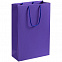 Пакет бумажный Porta M, фиолетовый с логотипом в Балашихе заказать по выгодной цене в кибермаркете AvroraStore