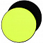 Лейбл из ПВХ с липучкой Menteqo Round, желтый неон с логотипом в Балашихе заказать по выгодной цене в кибермаркете AvroraStore