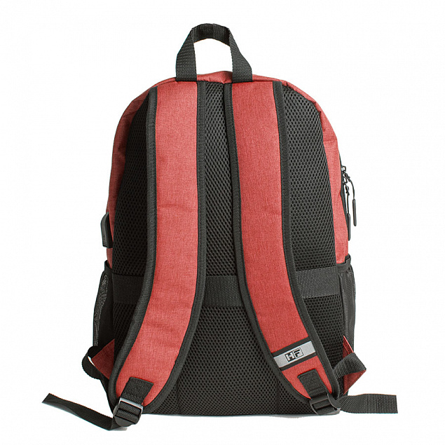 Рюкзак PULL, красный/чёрный, 45 x 28 x 11 см, 100% полиэстер 300D+600D с логотипом в Балашихе заказать по выгодной цене в кибермаркете AvroraStore