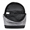 Рюкзак Boom, серый/чёрный, 43 x 30 x 13 см, 100% полиэстер  с логотипом в Балашихе заказать по выгодной цене в кибермаркете AvroraStore