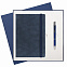 Подарочный набор Portobello/Nuba BtoBook синий (Ежедневник недат А5, Ручка) с логотипом в Балашихе заказать по выгодной цене в кибермаркете AvroraStore