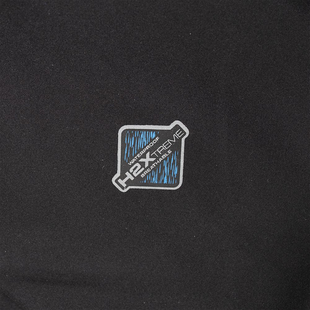 Куртка софтшелл мужская Patrol, черная с синим с логотипом в Балашихе заказать по выгодной цене в кибермаркете AvroraStore
