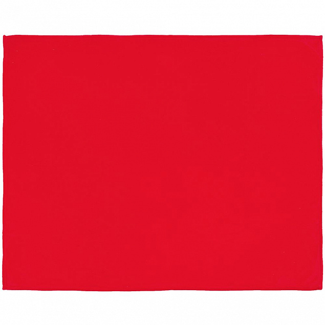 Плед Plush, красный с логотипом в Балашихе заказать по выгодной цене в кибермаркете AvroraStore