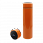 Термос Reactor с датчиком температуры (оранжевый) с логотипом в Балашихе заказать по выгодной цене в кибермаркете AvroraStore