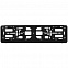 Рамка-книжка для номера Plate Mate, черная с логотипом в Балашихе заказать по выгодной цене в кибермаркете AvroraStore