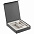 Коробка Latern для аккумулятора 5000 мАч, флешки и ручки, серая с логотипом в Балашихе заказать по выгодной цене в кибермаркете AvroraStore