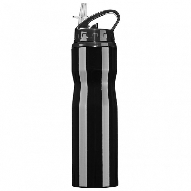 Бутылка для воды MT Bottle, черная с логотипом в Балашихе заказать по выгодной цене в кибермаркете AvroraStore