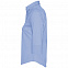 Рубашка женская с рукавом 3/4 EFFECT 140, голубая с логотипом в Балашихе заказать по выгодной цене в кибермаркете AvroraStore