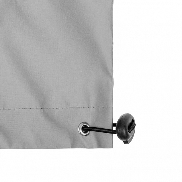 Ветровка Manifest из светоотражающей ткани, серая с логотипом в Балашихе заказать по выгодной цене в кибермаркете AvroraStore