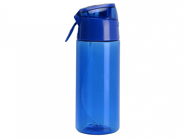 Спортивная бутылка с пульверизатором Spray, 600мл, Waterline, синий с логотипом в Балашихе заказать по выгодной цене в кибермаркете AvroraStore