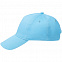 Бейсболка Convention, голубая с логотипом в Балашихе заказать по выгодной цене в кибермаркете AvroraStore