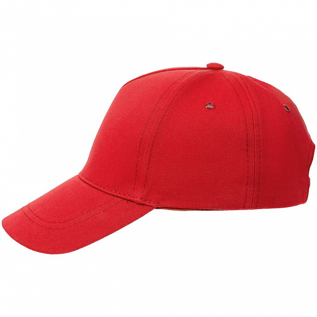 Бейсболка Convention, красная с логотипом в Балашихе заказать по выгодной цене в кибермаркете AvroraStore
