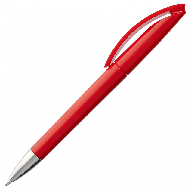 Ручка шариковая Prodir DS3.1 TPC, красная с логотипом в Балашихе заказать по выгодной цене в кибермаркете AvroraStore