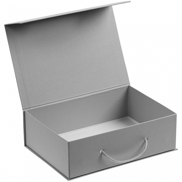 Коробка Matter, серая с логотипом в Балашихе заказать по выгодной цене в кибермаркете AvroraStore