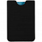 Чехол для карточки Dorset, черный с логотипом в Балашихе заказать по выгодной цене в кибермаркете AvroraStore