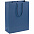 Пакет бумажный Porta XL, голубой с логотипом в Балашихе заказать по выгодной цене в кибермаркете AvroraStore