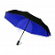 Автоматический противоштормовой складной зонт Sherp - Синий HH с логотипом в Балашихе заказать по выгодной цене в кибермаркете AvroraStore