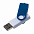 Флешка Twist Color, синяя, 16 Гб с логотипом в Балашихе заказать по выгодной цене в кибермаркете AvroraStore