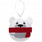Елочный шар «Мишка» с логотипом в Балашихе заказать по выгодной цене в кибермаркете AvroraStore