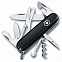 Офицерский нож CLIMBER 91, черный с логотипом в Балашихе заказать по выгодной цене в кибермаркете AvroraStore