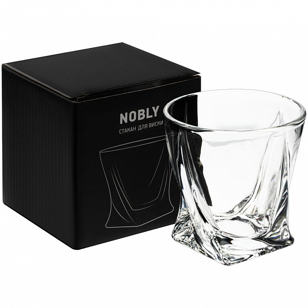 Стакан для виски Nobly с логотипом в Балашихе заказать по выгодной цене в кибермаркете AvroraStore
