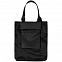 Рюкзак-трансформер ringLink с отстегивающимся карманом, черный с логотипом в Балашихе заказать по выгодной цене в кибермаркете AvroraStore