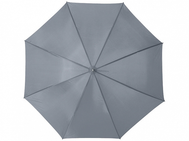 Зонт Karl 30 механический, серый с логотипом в Балашихе заказать по выгодной цене в кибермаркете AvroraStore