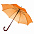 Зонт-трость Standard, оранжевый с логотипом в Балашихе заказать по выгодной цене в кибермаркете AvroraStore