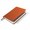 Ежедневник недатированный Campbell, А5,  оранжевый, белый блок с логотипом в Балашихе заказать по выгодной цене в кибермаркете AvroraStore
