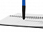 Ручка - стилус Gumi, синий, черные чернила с логотипом в Балашихе заказать по выгодной цене в кибермаркете AvroraStore