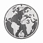 Часы настенные Карта мира с логотипом в Балашихе заказать по выгодной цене в кибермаркете AvroraStore