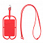 Чехол для карты на телефон Nicolaus, красный с логотипом в Балашихе заказать по выгодной цене в кибермаркете AvroraStore