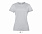 Фуфайка (футболка) REGENT женская,Чистый серый L с логотипом в Балашихе заказать по выгодной цене в кибермаркете AvroraStore