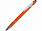 Ручка металлическая soft-touch шариковая со стилусом Sway, желтый/серебристый с логотипом в Балашихе заказать по выгодной цене в кибермаркете AvroraStore