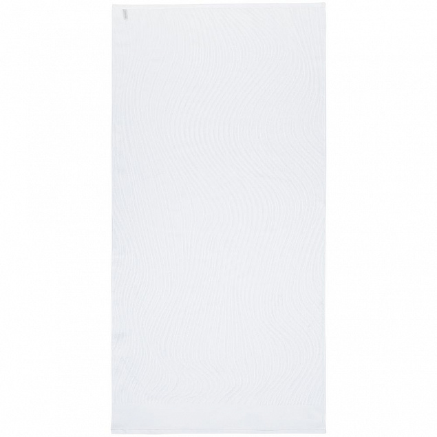 Полотенце New Wave, большое, белое с логотипом в Балашихе заказать по выгодной цене в кибермаркете AvroraStore