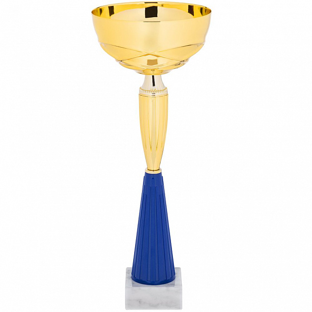 Кубок Kudos, малый, синий с логотипом в Балашихе заказать по выгодной цене в кибермаркете AvroraStore