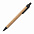 Ручка шариковая YARDEN, черный, натуральная пробка, пшеничная солома, ABS пластик, 13,7 см с логотипом в Балашихе заказать по выгодной цене в кибермаркете AvroraStore