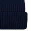 Шапка Nordvik, темно-синяя с логотипом в Балашихе заказать по выгодной цене в кибермаркете AvroraStore