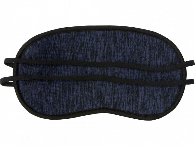 Набор для путешествия Comfort с пледом и маской, синий с логотипом в Балашихе заказать по выгодной цене в кибермаркете AvroraStore