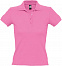 Рубашка поло женская PEOPLE 210, «розовая орхидея» с логотипом в Балашихе заказать по выгодной цене в кибермаркете AvroraStore