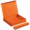 Коробка Duo под ежедневник и ручку, оранжевая с логотипом в Балашихе заказать по выгодной цене в кибермаркете AvroraStore