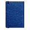 Ежедневник недатированный Boomer, А5,  синий ройал, кремовый блок, без обреза с логотипом в Балашихе заказать по выгодной цене в кибермаркете AvroraStore