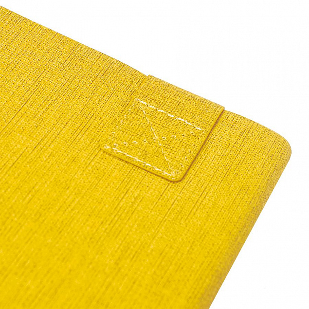 Бизнес-блокнот А5  "Provence", желтый , мягкая обложка, в клетку с логотипом в Балашихе заказать по выгодной цене в кибермаркете AvroraStore