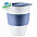 Термокружка Aroma To Go 2.0 Organic, синяя с логотипом в Балашихе заказать по выгодной цене в кибермаркете AvroraStore