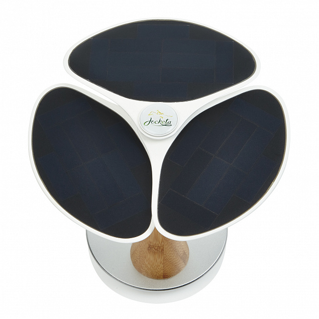 Зарядное устройство Ginkgo с солнечными панелями, 4000 mAh с логотипом в Балашихе заказать по выгодной цене в кибермаркете AvroraStore