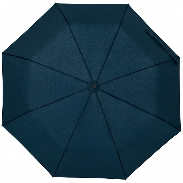 Зонт складной Comfort, синий с логотипом в Балашихе заказать по выгодной цене в кибермаркете AvroraStore
